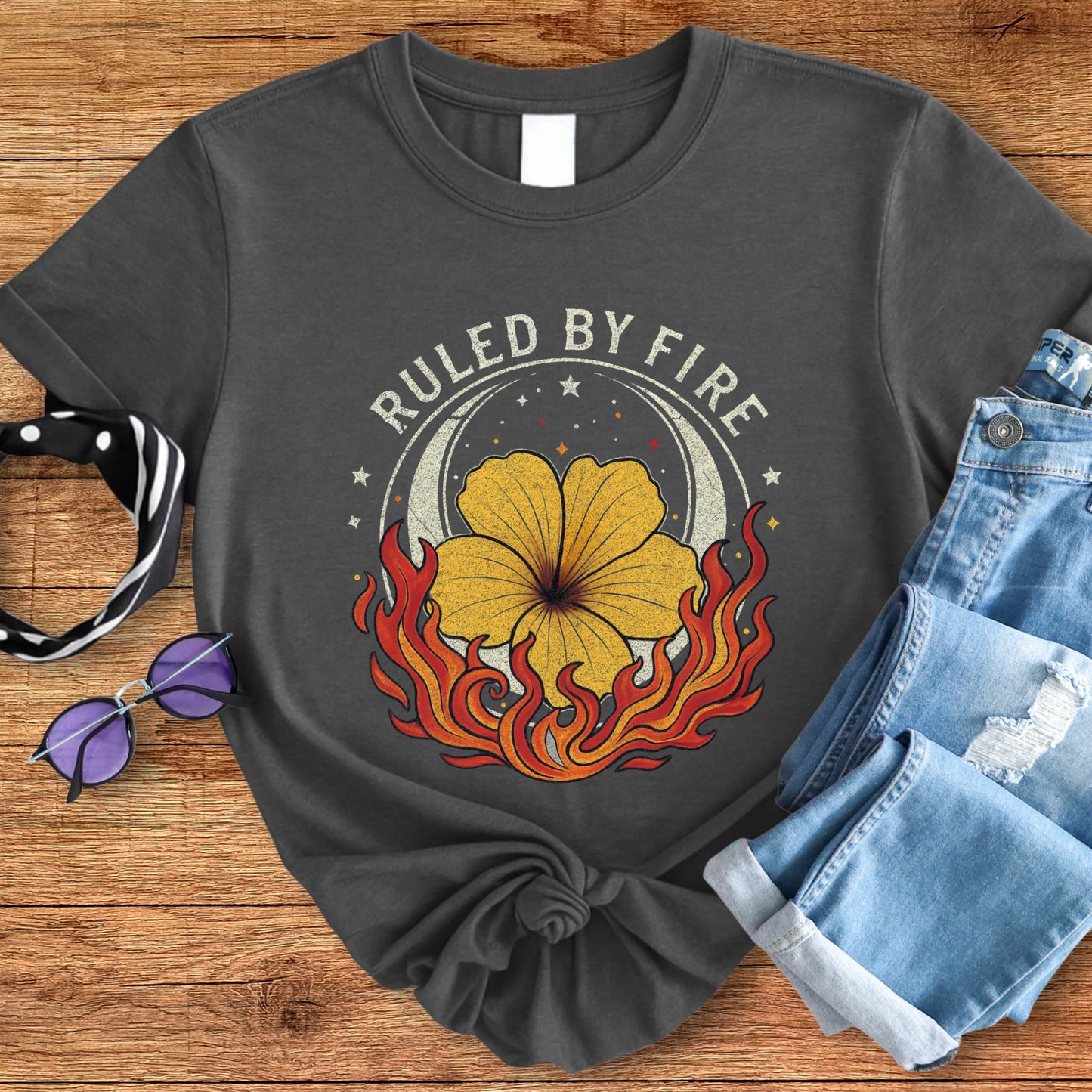 Ruled By Fire Tee