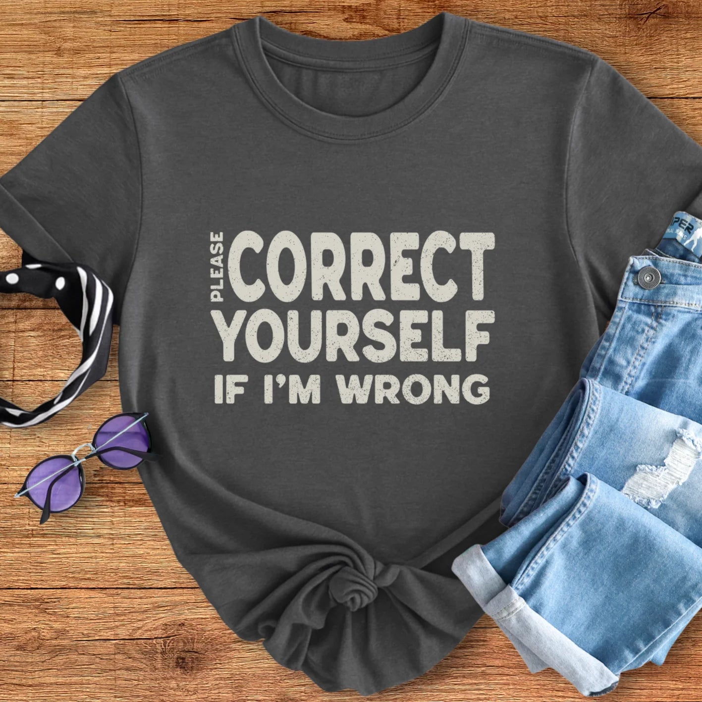 Correct Yourself Tee