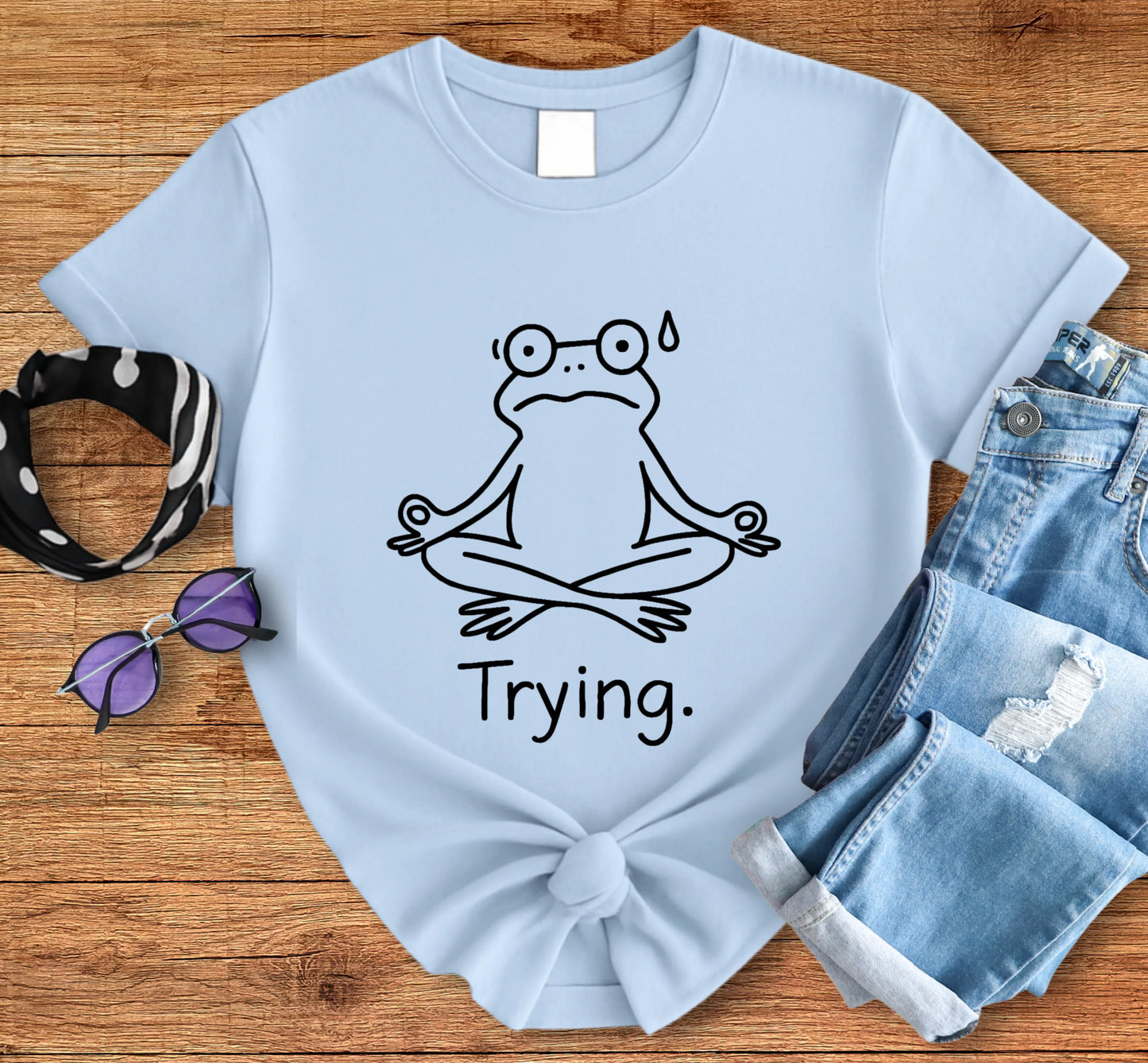 Trying Tee