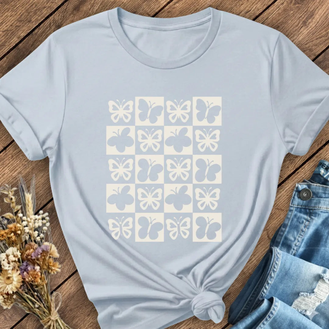 Butterfly Grid Tee