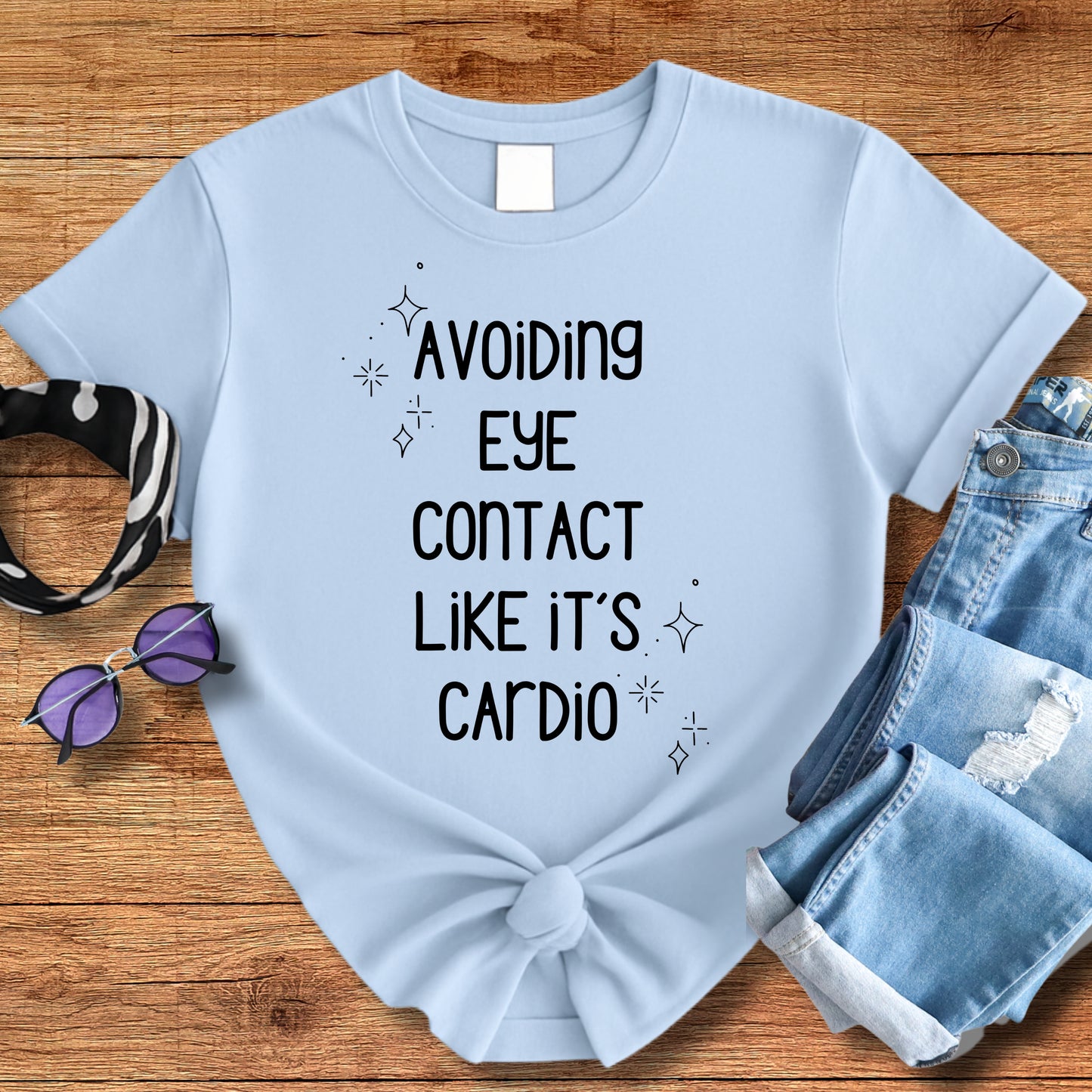 Avoiding Eye Contact Tee