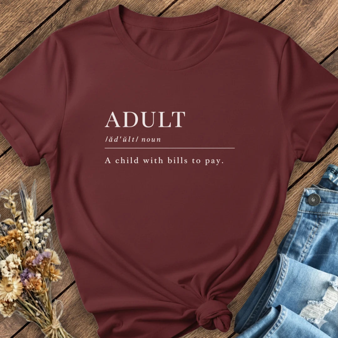 Adult Definition Tee