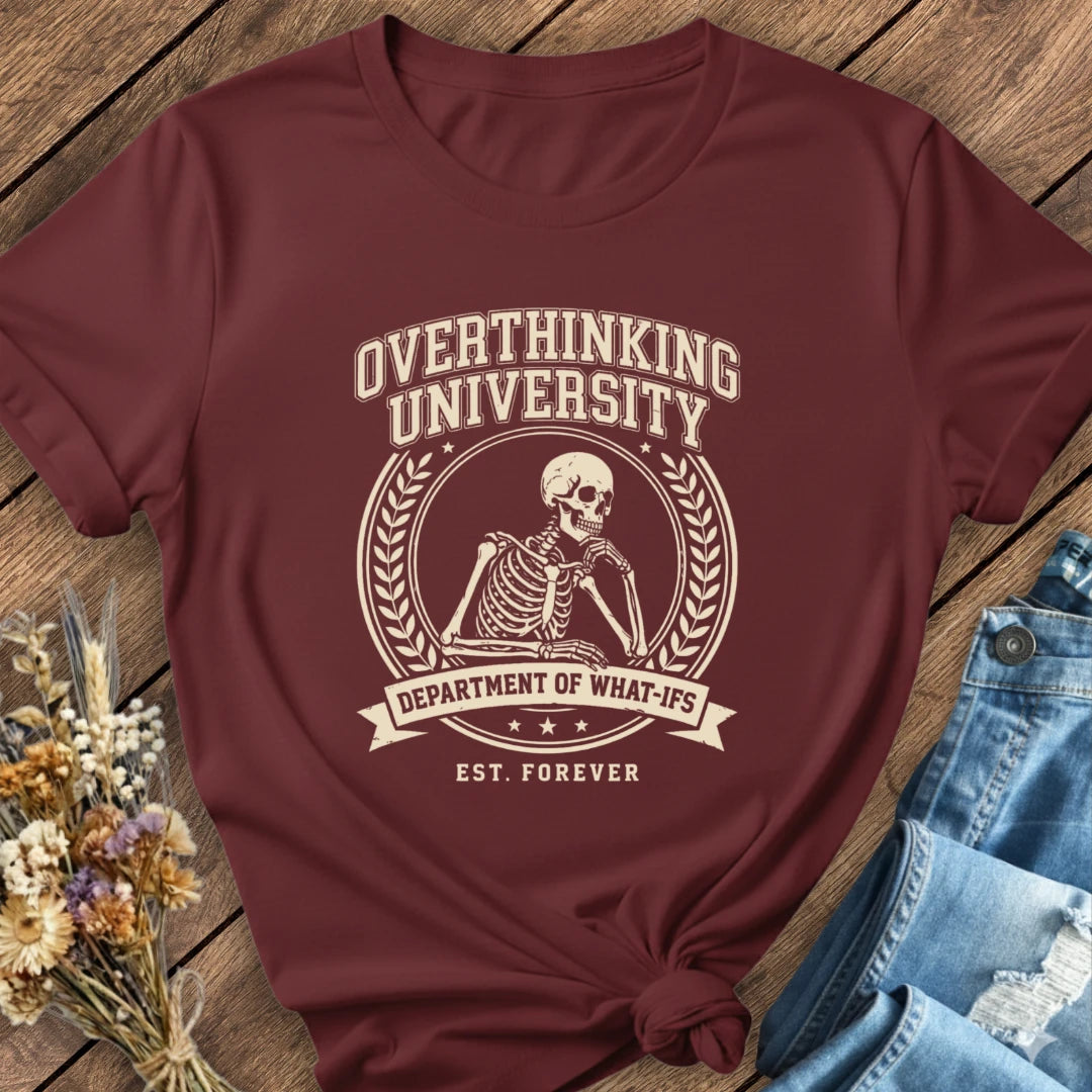 Overthinking University Tee
