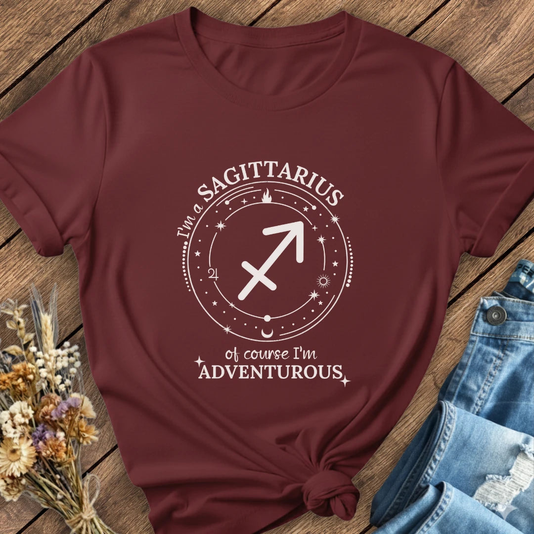 Adventurous Sagittarius Tee