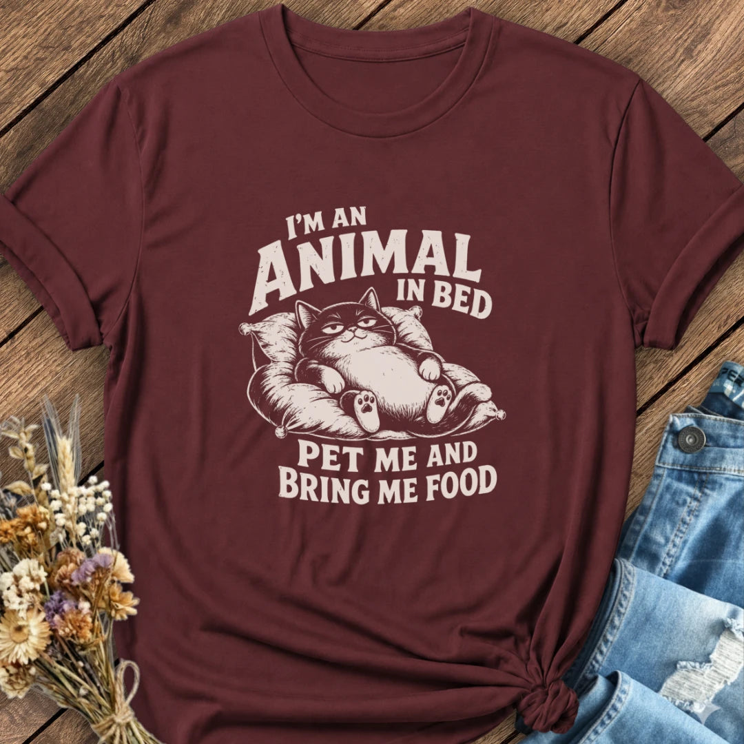 Animal In Bed Tee