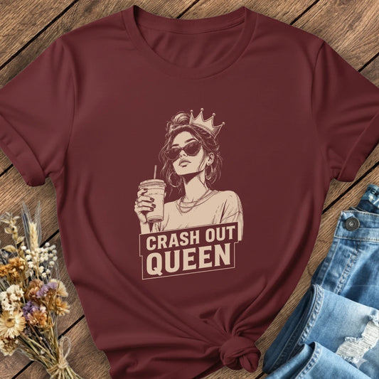Crash Out Queen Tee