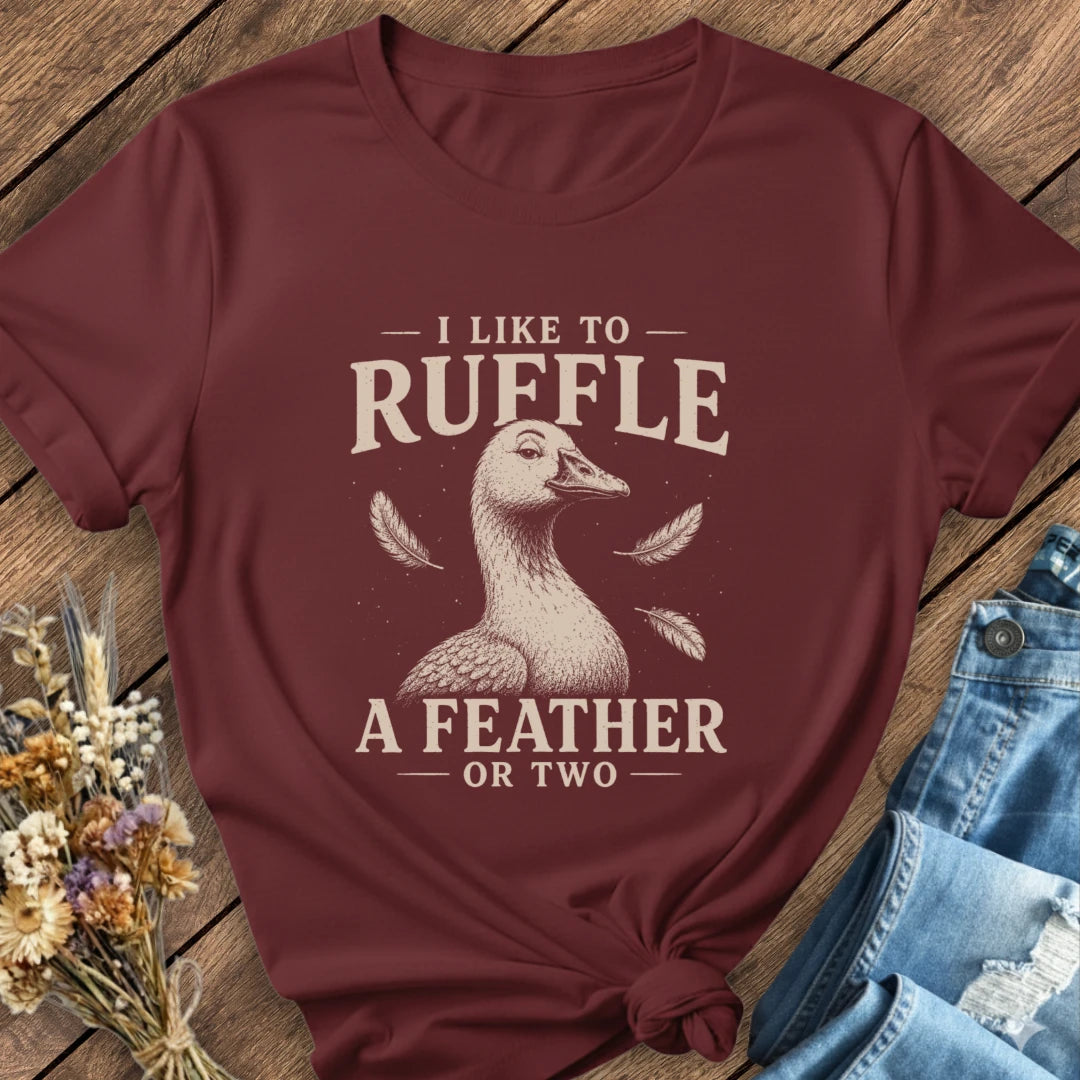 Feather Ruffler Tee