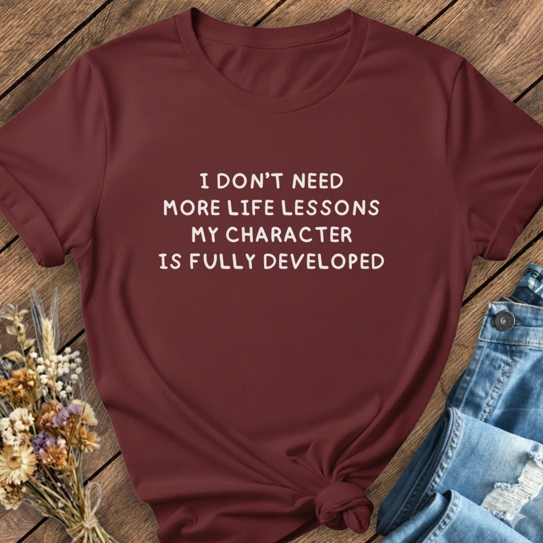 Enough Lessons Tee