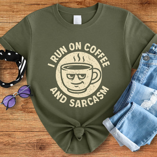 Coffee & Sarcasm Tee
