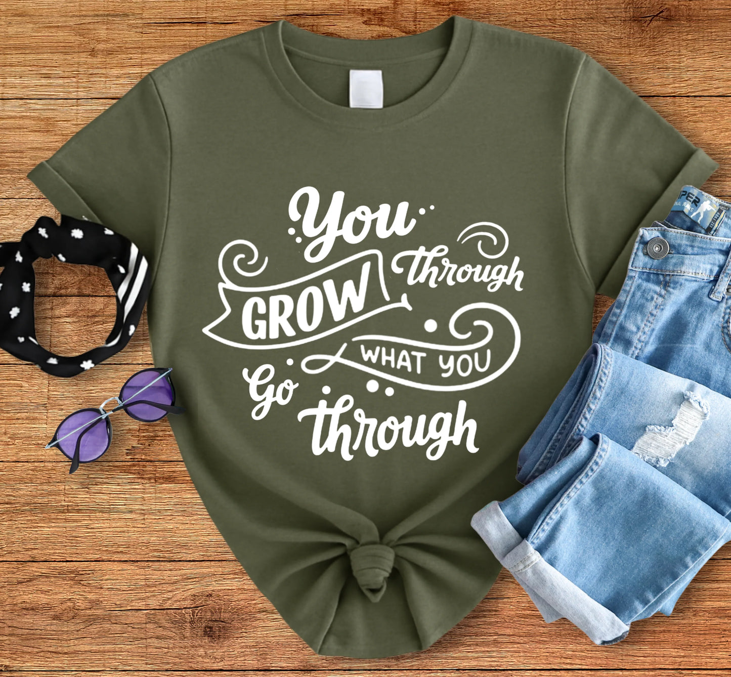 Grow Through Tee