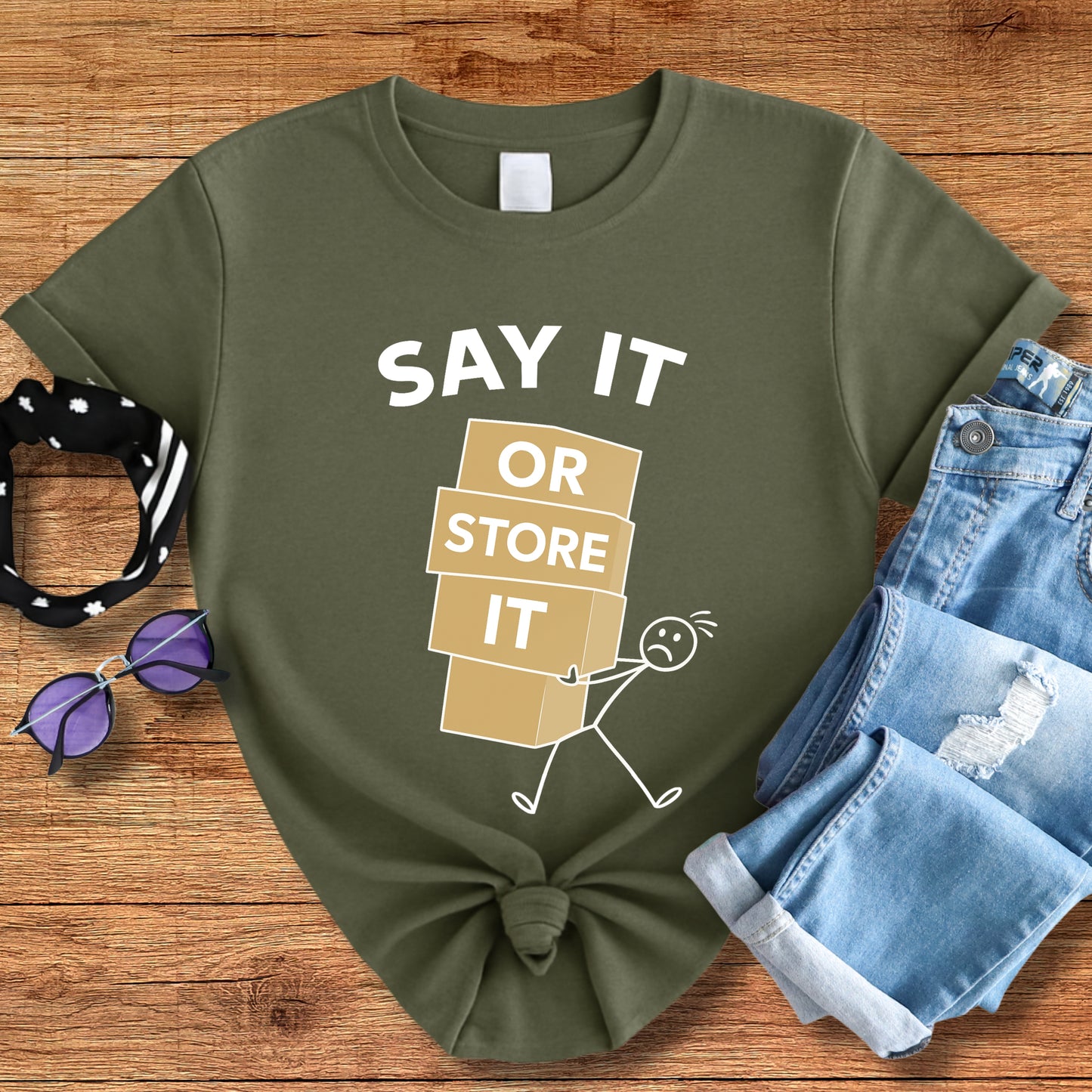 Say It Tee