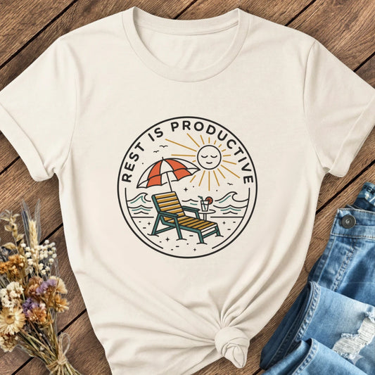 Rest Is Productive Tee
