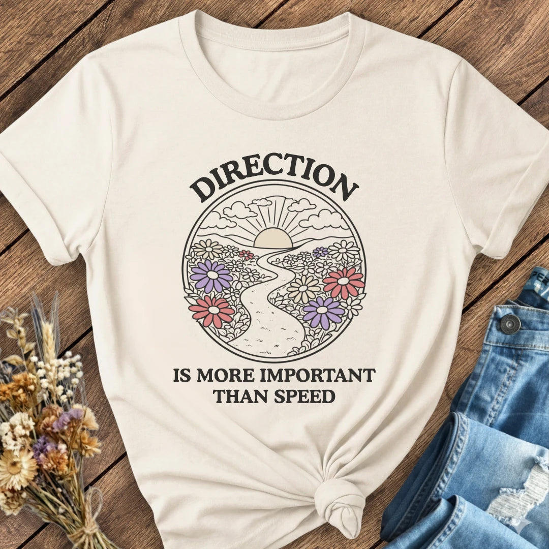Direction Over Speed Tee