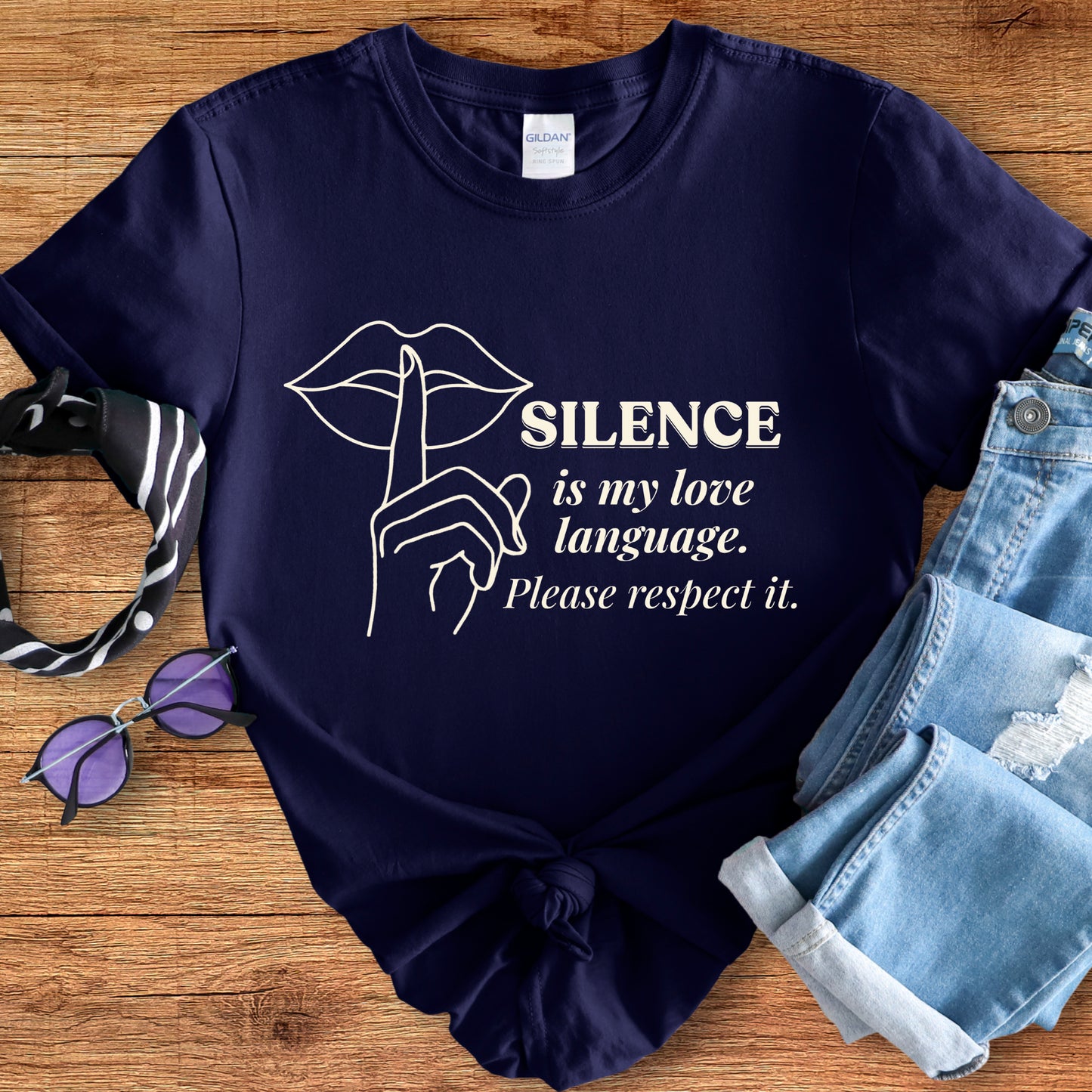 Silence Tee