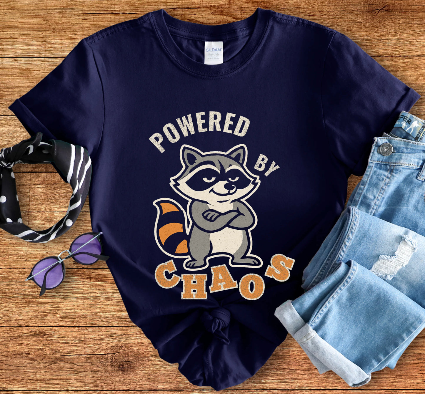 Powered By Chaos Tee
