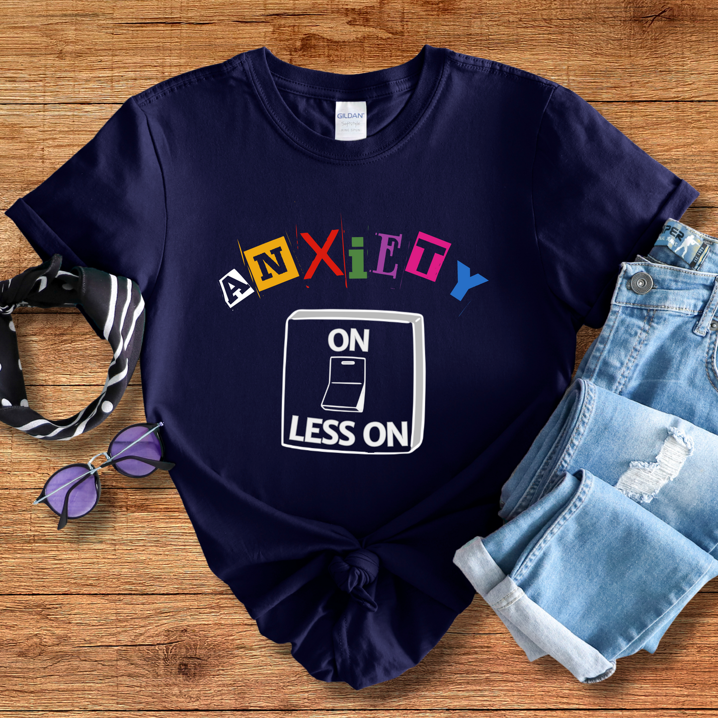 Anxiety On/Less On Tee