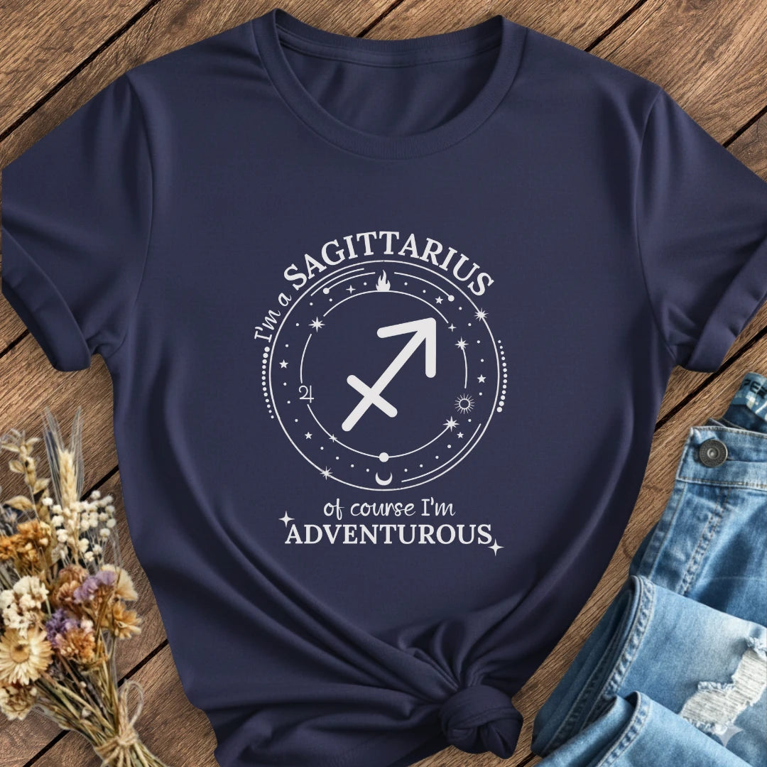 Adventurous Sagittarius Tee