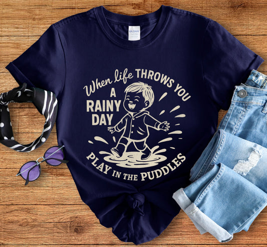 Play In The Puddles Tee