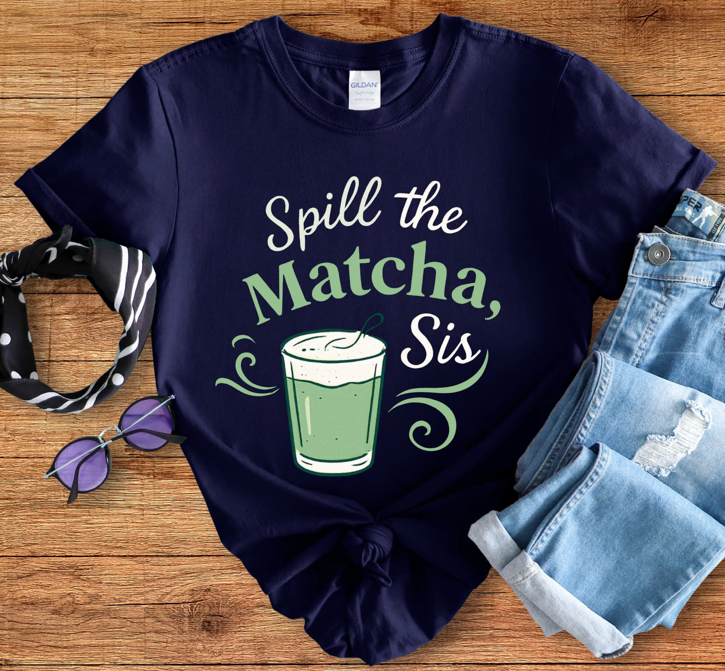 Spill The Matcha Tee