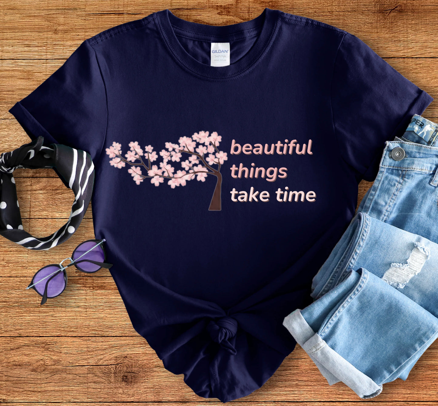 Blossom Patience Tee