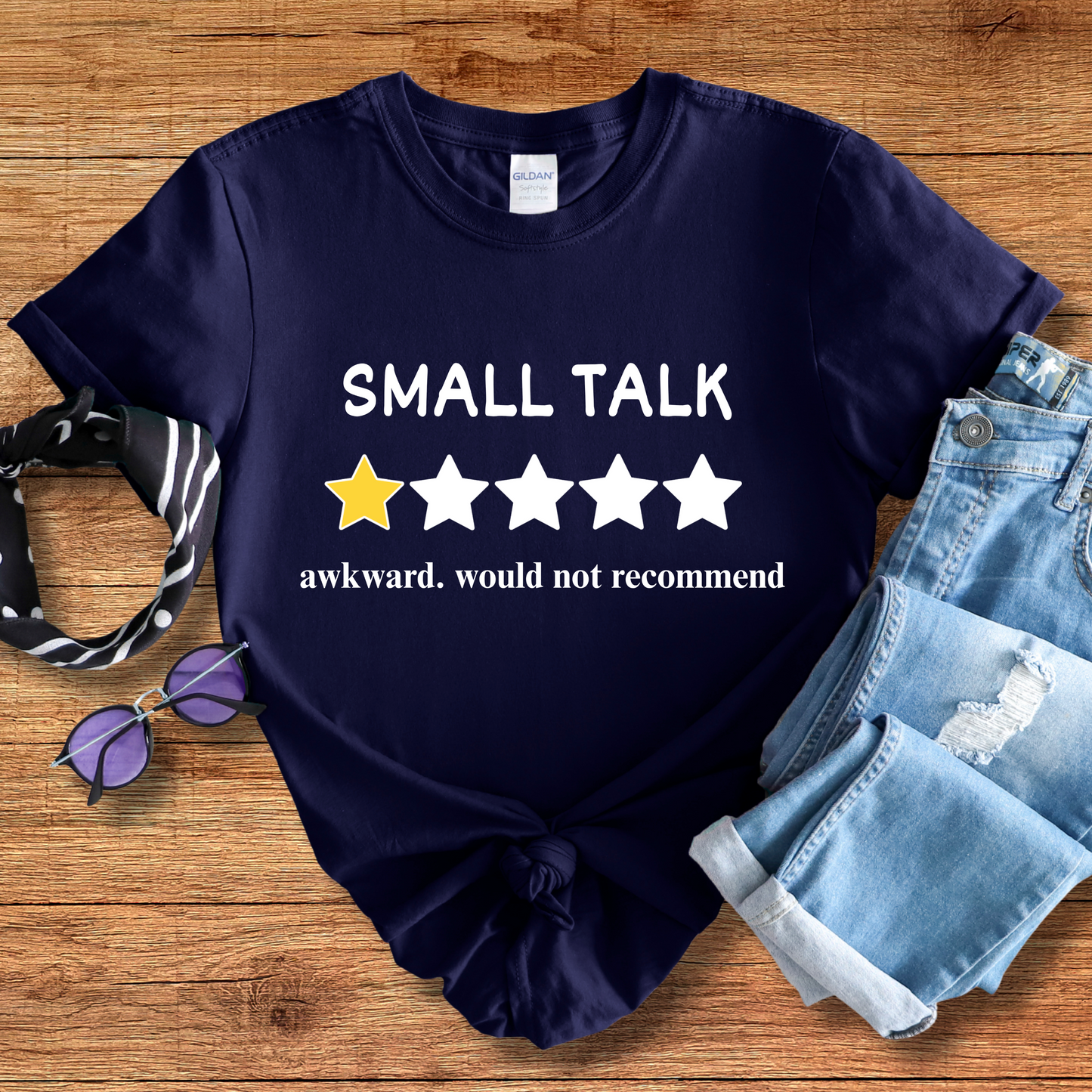 Small Talk Tee