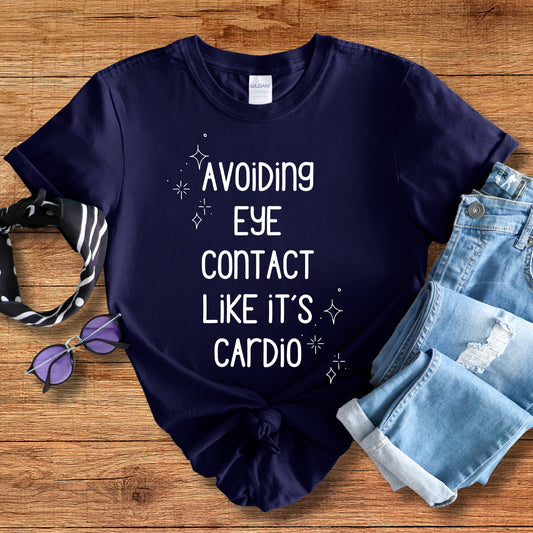 Avoiding Eye Contact Tee