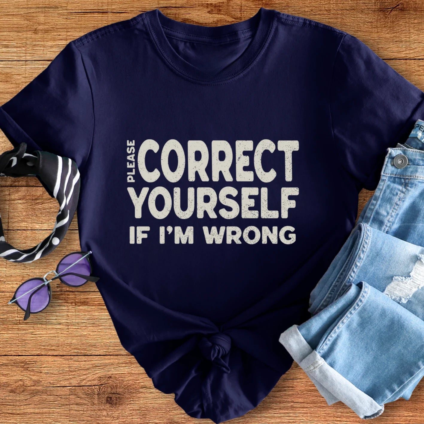 Correct Yourself Tee