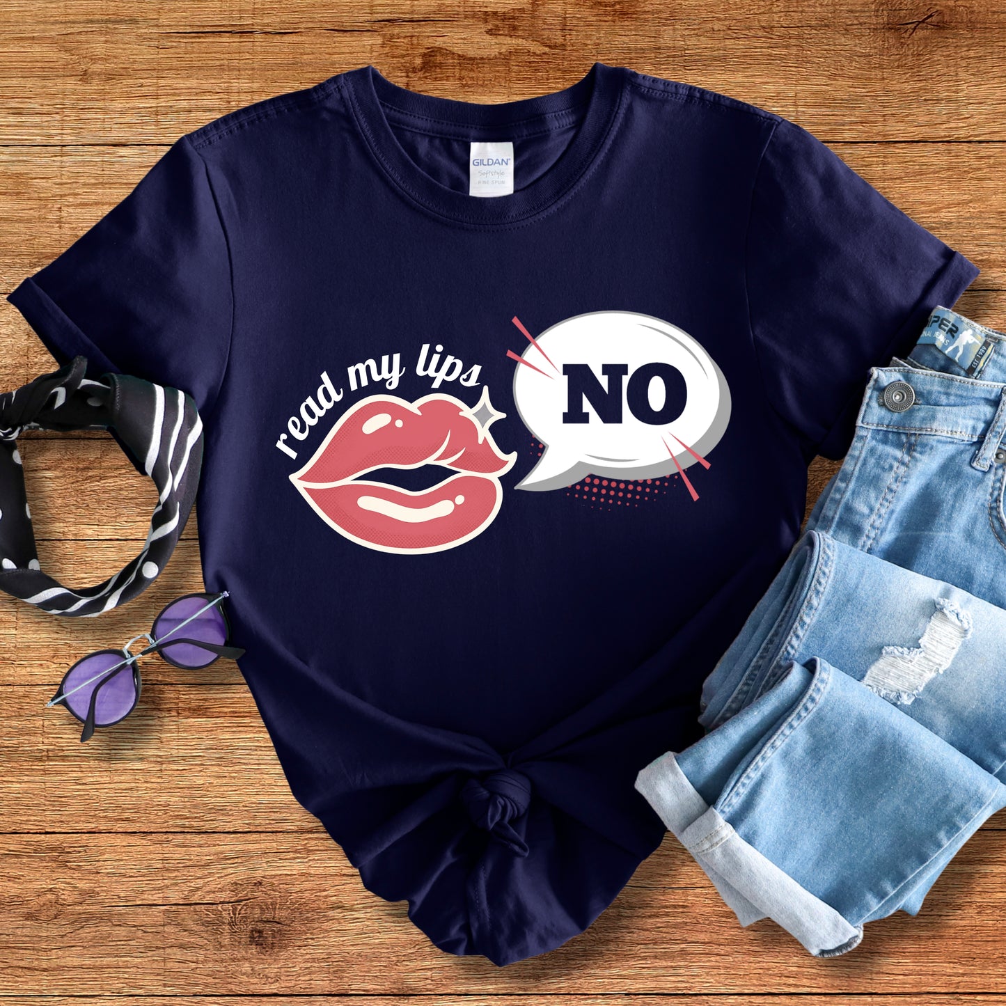 Read My Lips Tee