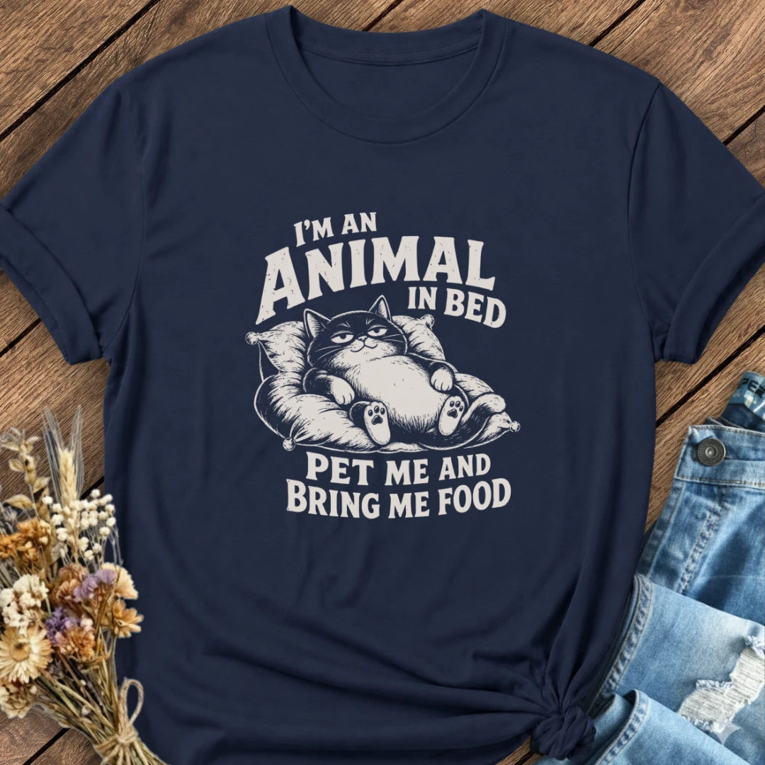 Animal In Bed Tee