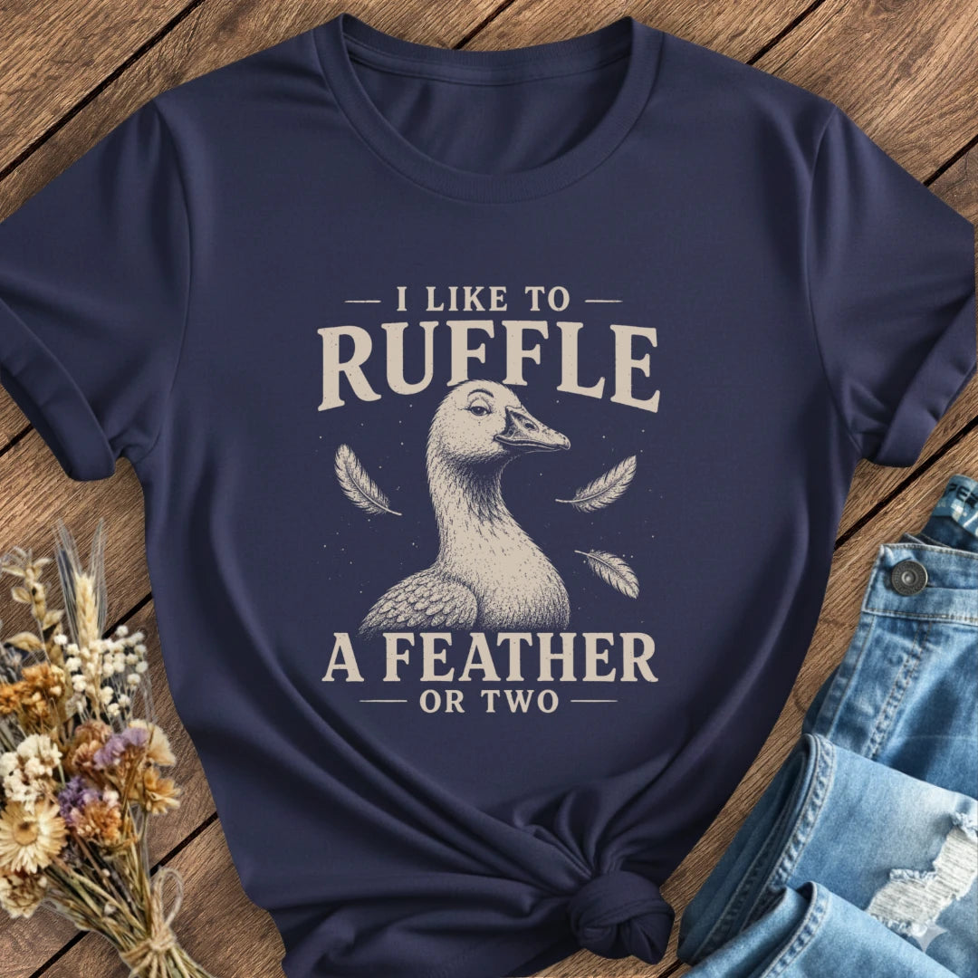 Feather Ruffler Tee