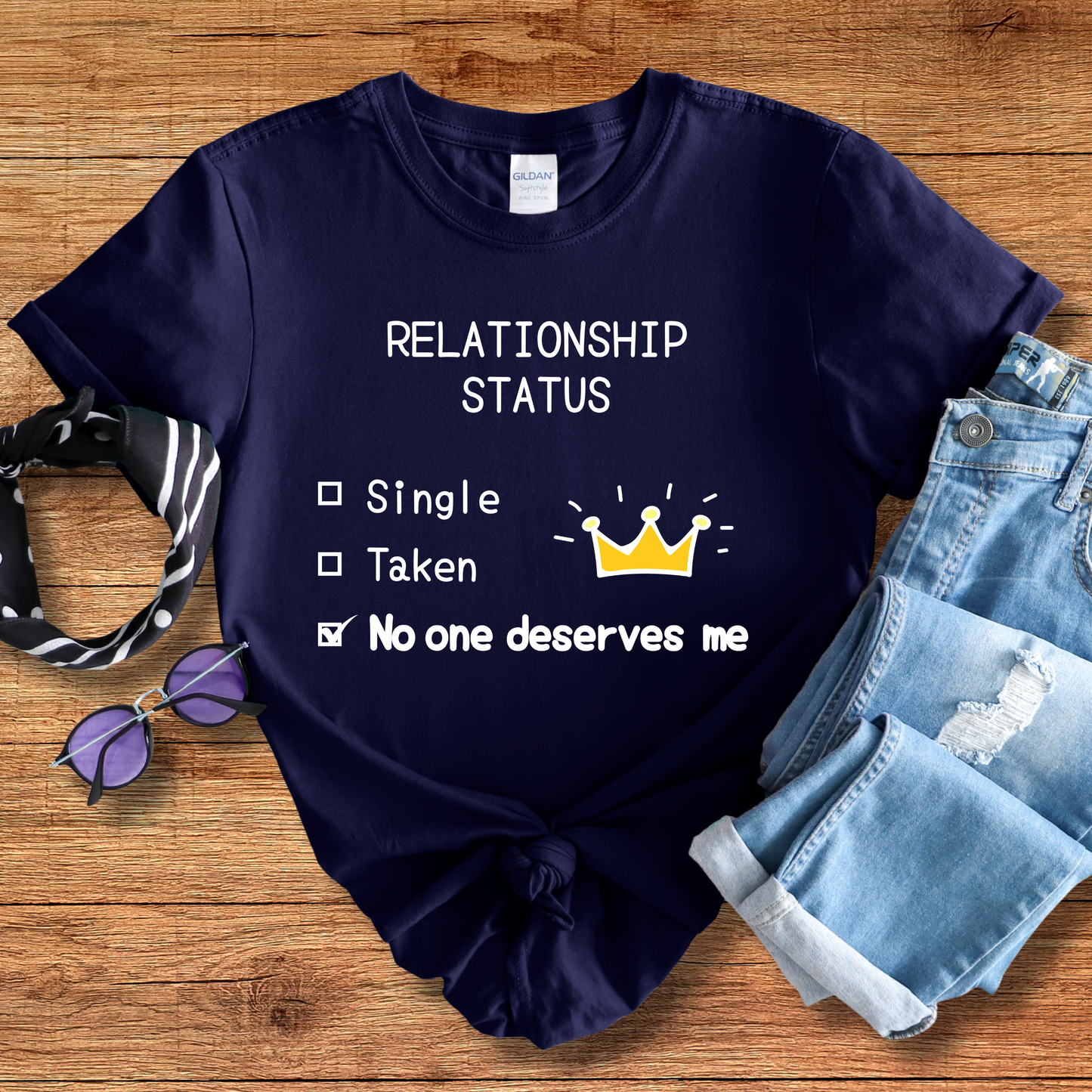 No One Deserves Me Tee