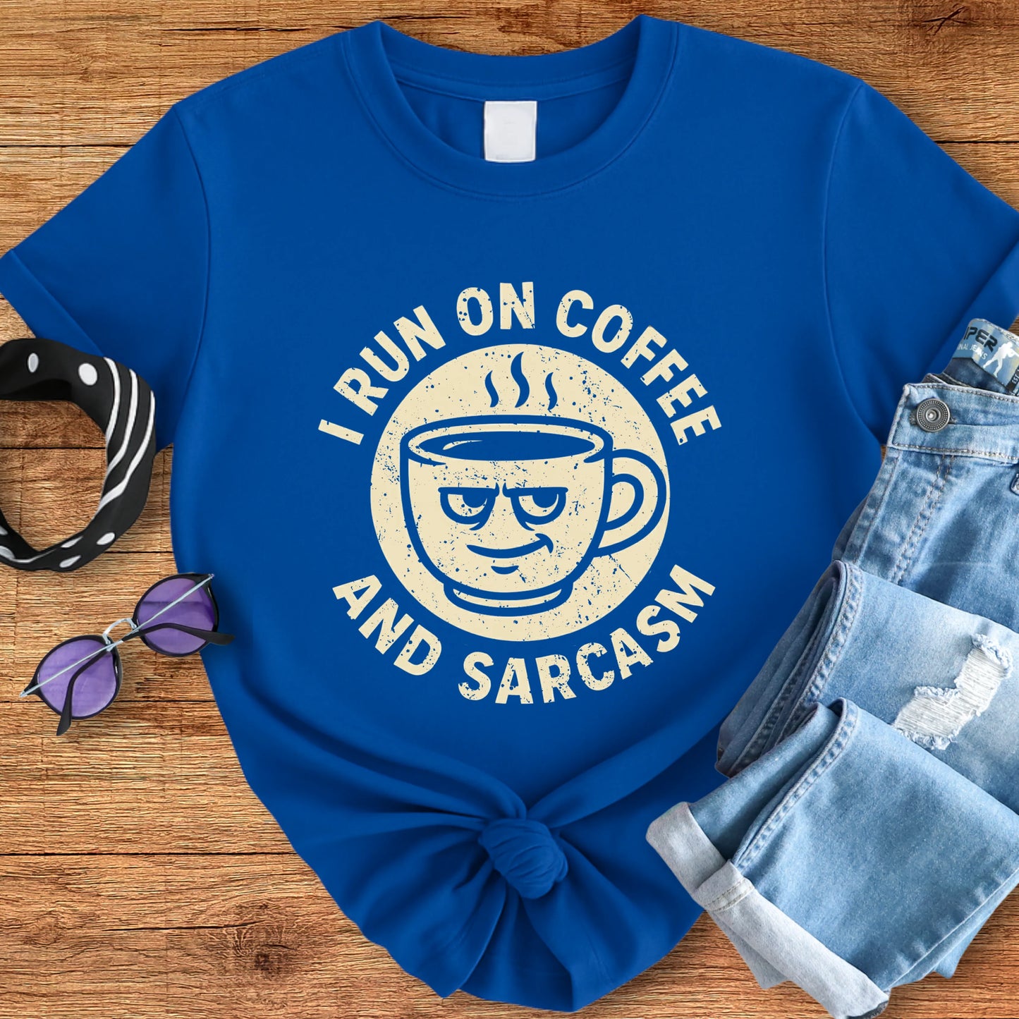 Coffee & Sarcasm Tee