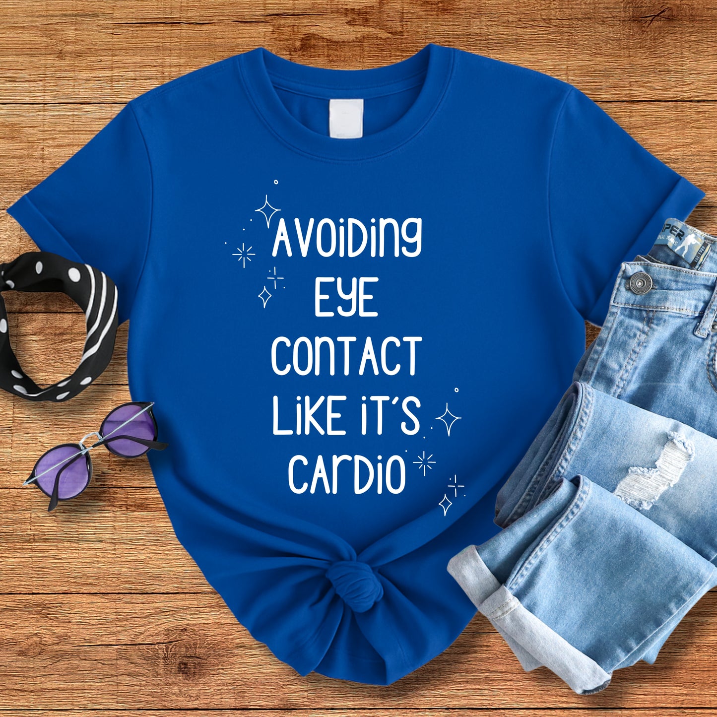 Avoiding Eye Contact Tee