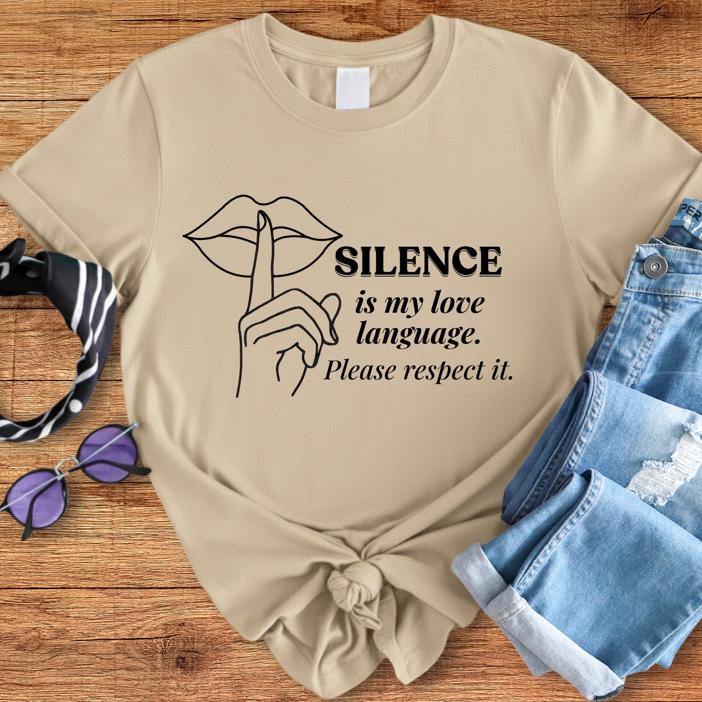 Silence Tee
