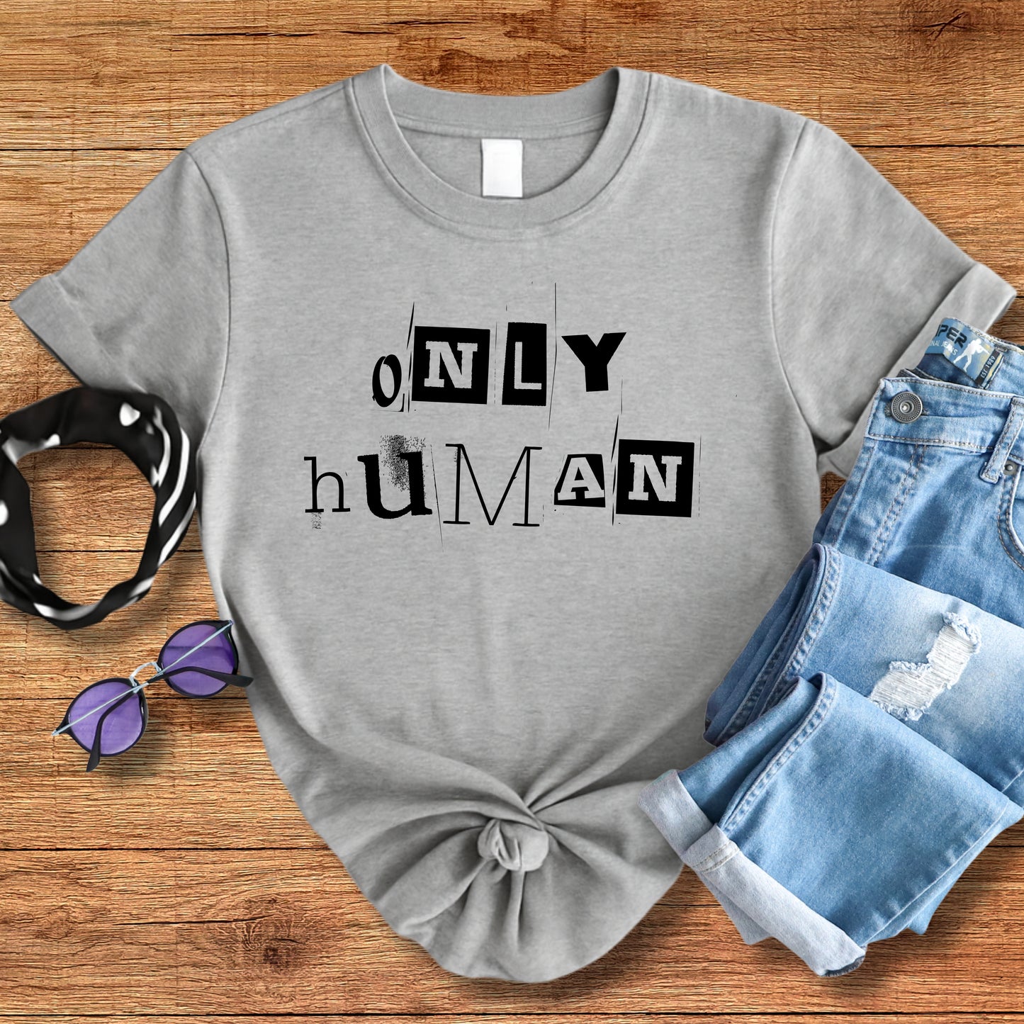 Only Human Tee