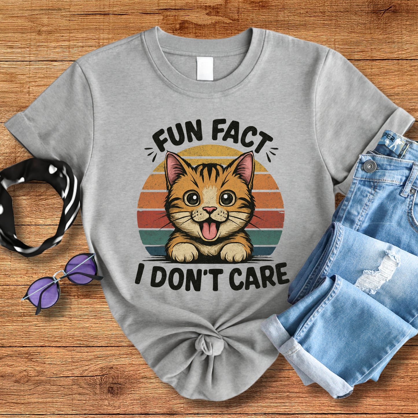 I Don't Care Tee