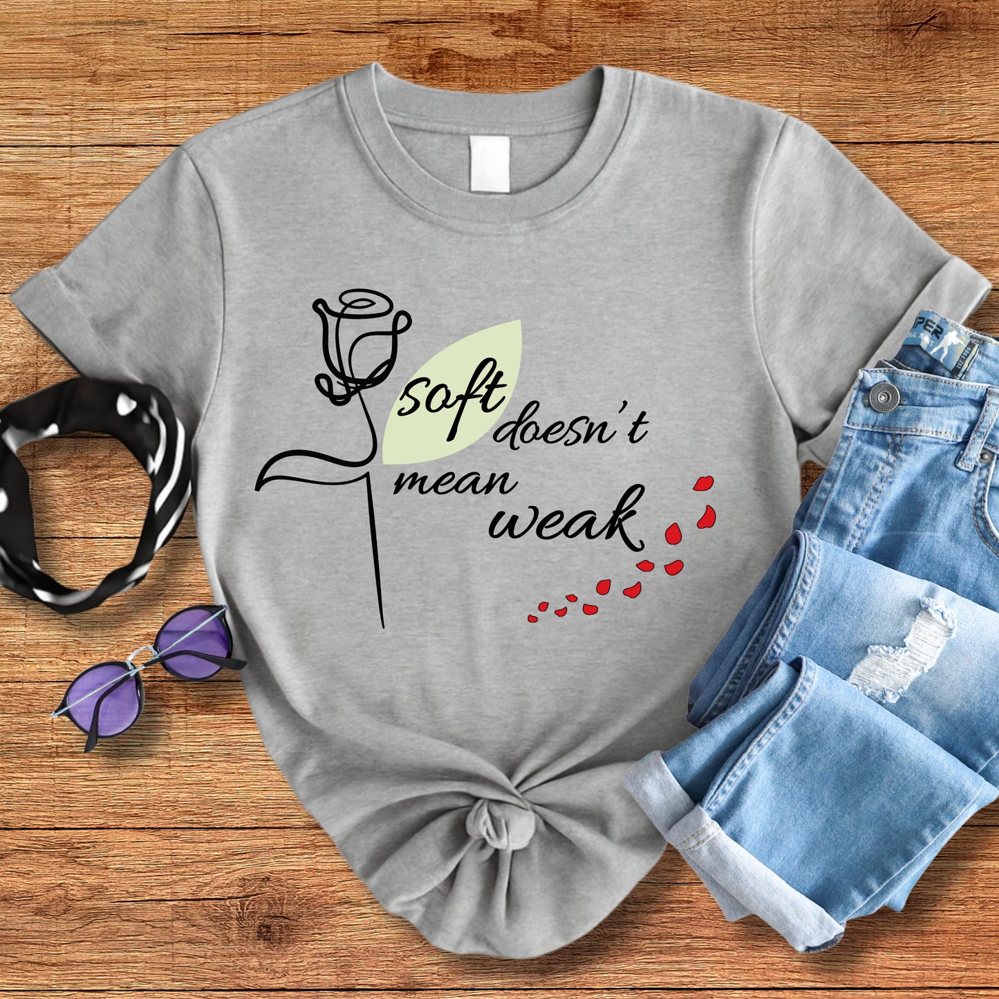 Soft, Not Weak Tee
