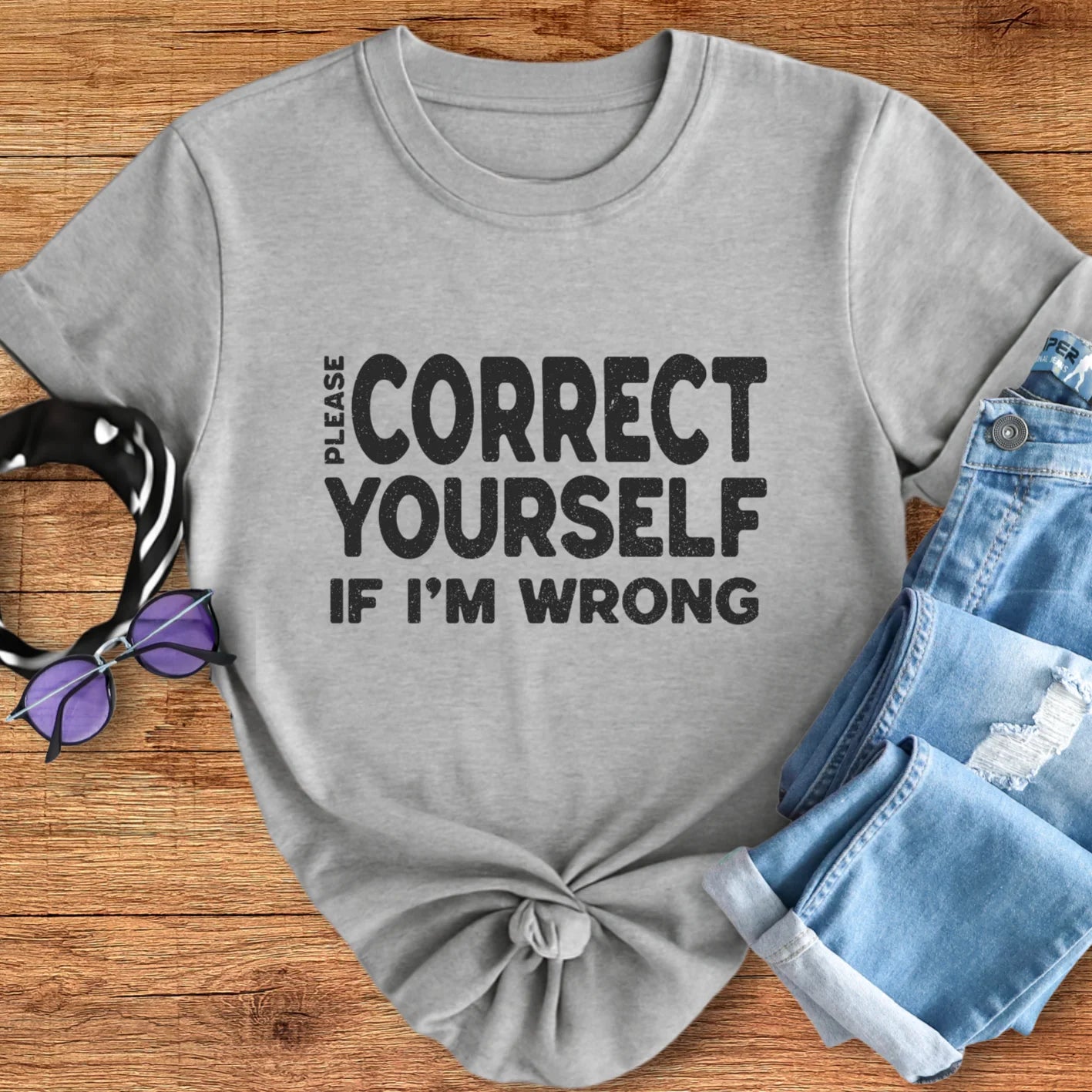 Correct Yourself Tee
