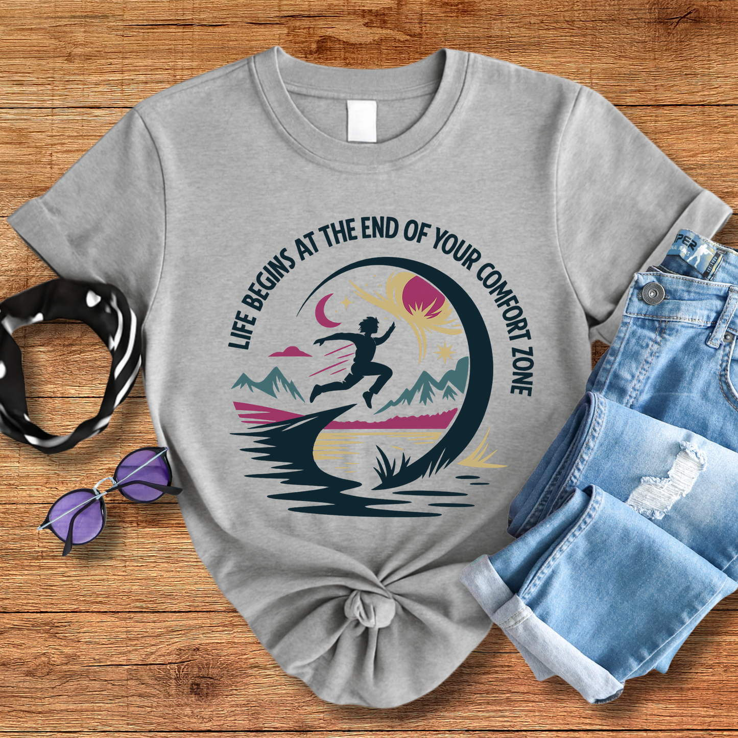 End Of Comfort Zone Tee