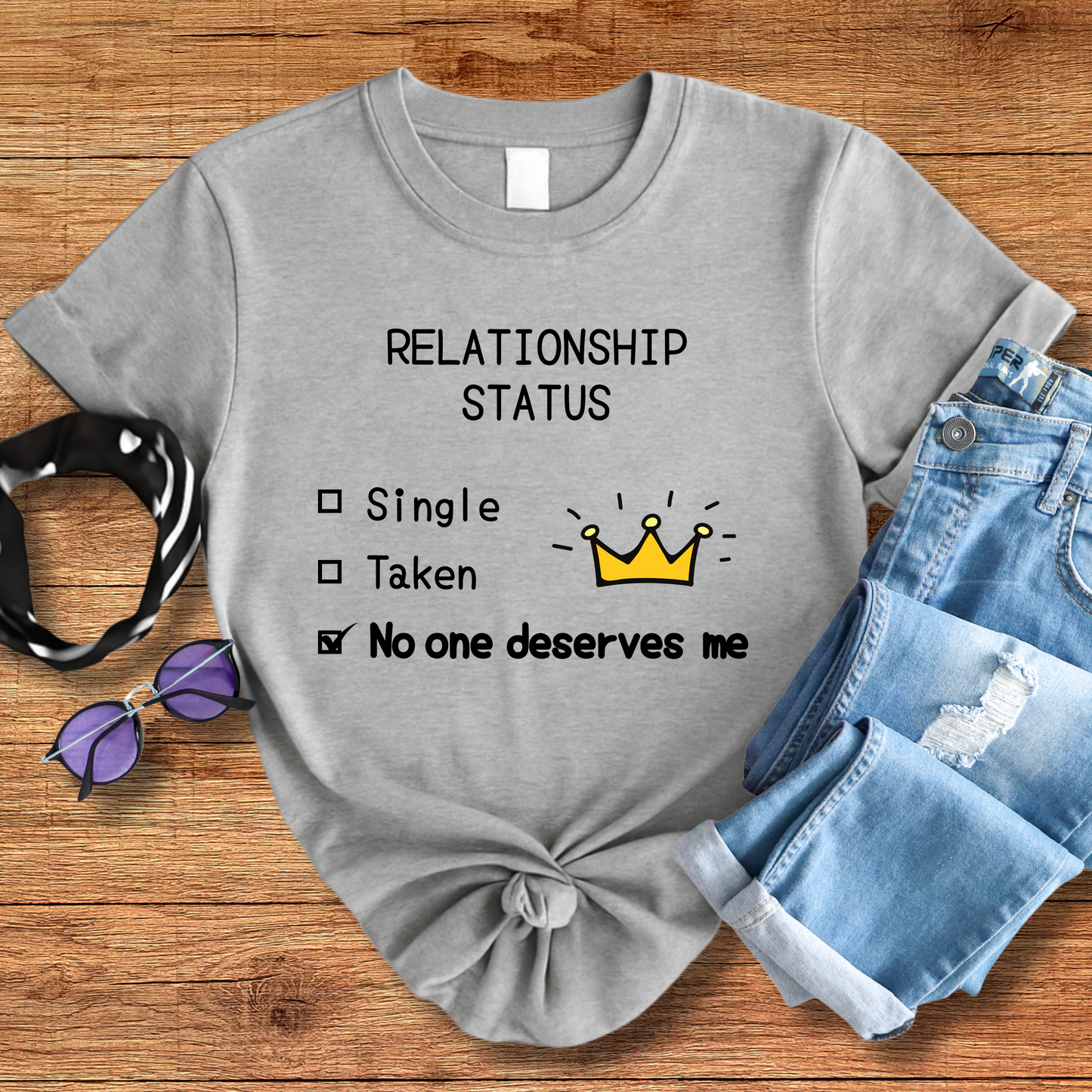 No One Deserves Me Tee