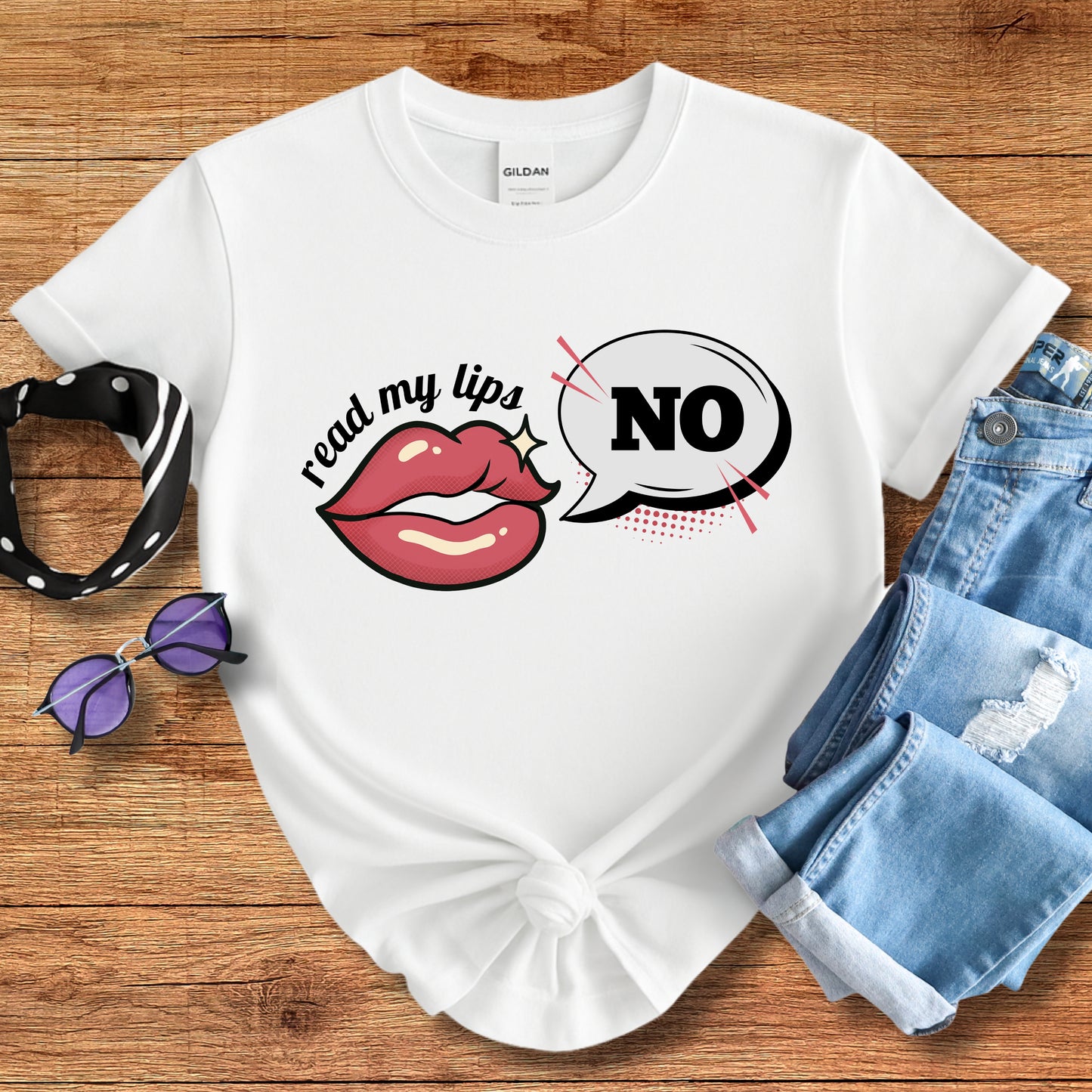 Read My Lips Tee