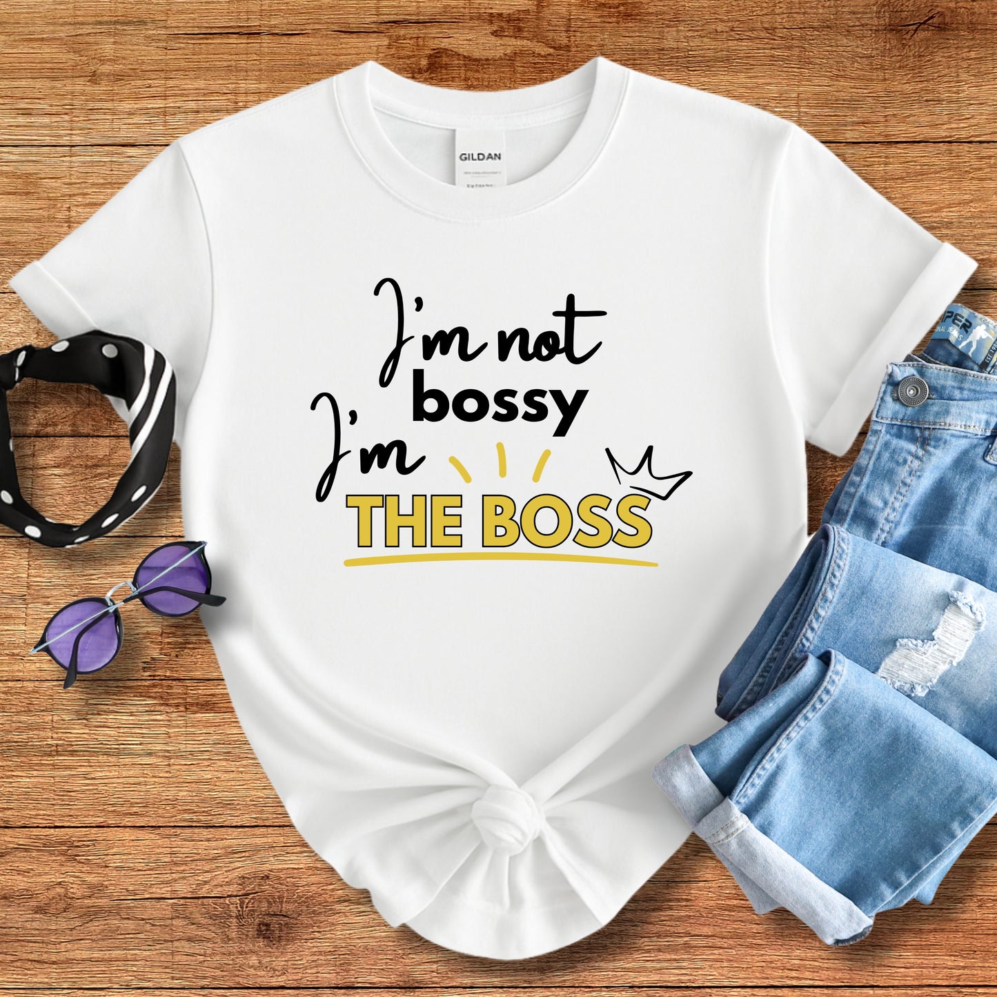 I'm The Boss Tee