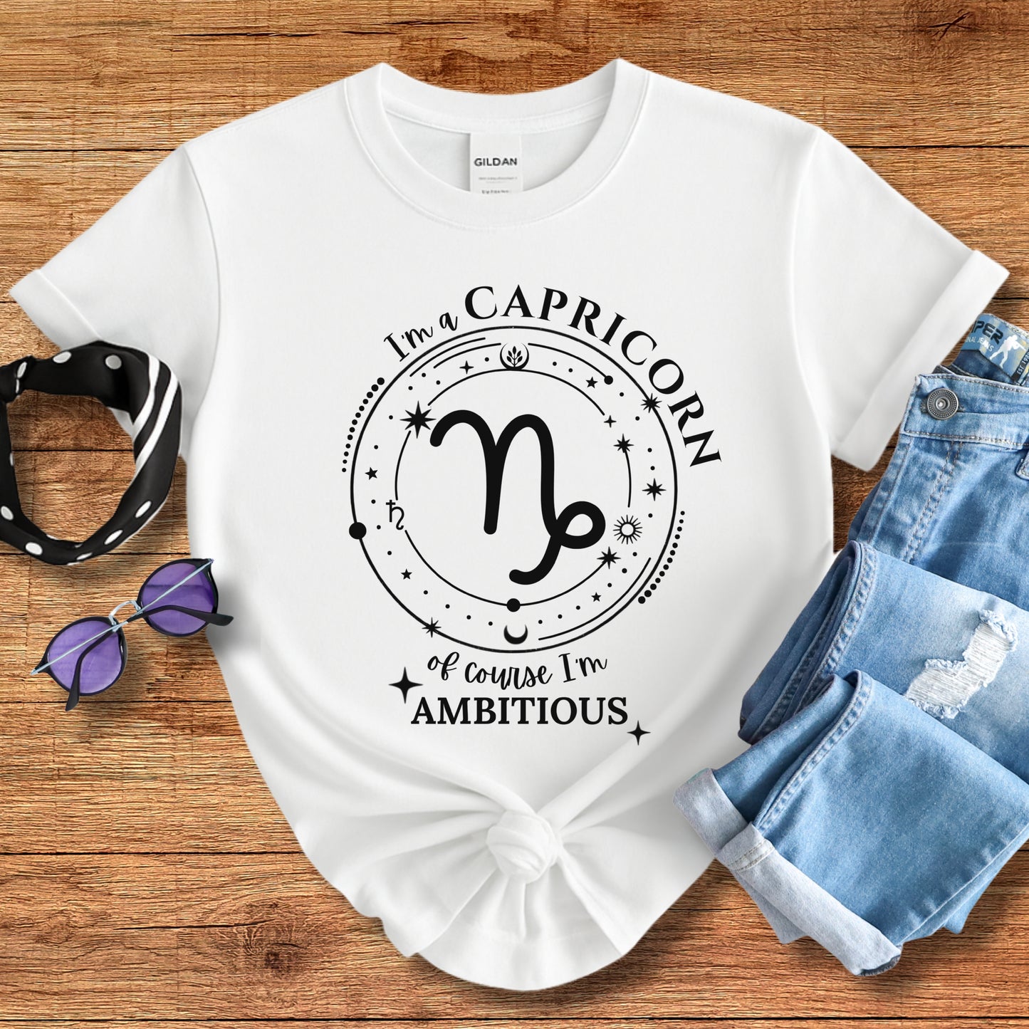 Ambitious Capricorn Tee