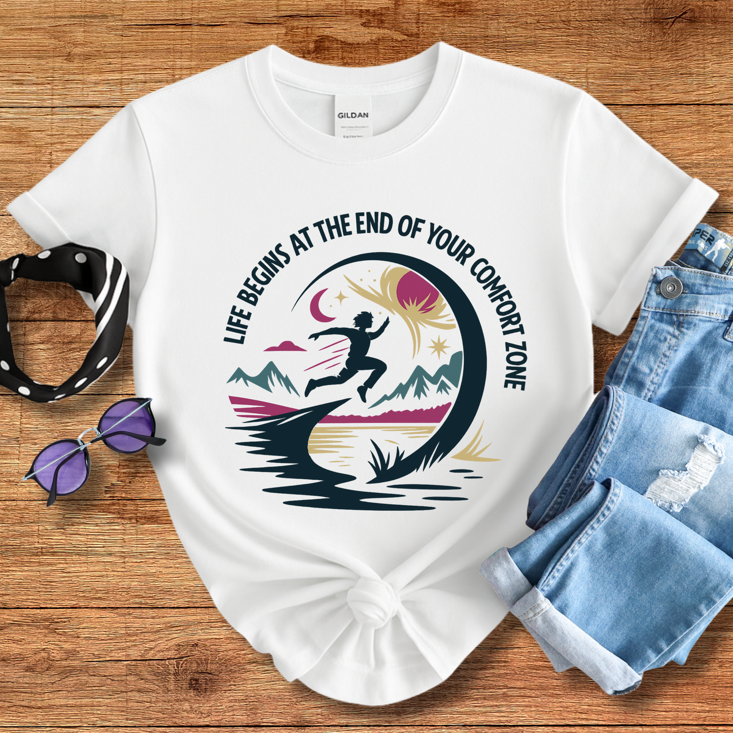 End Of Comfort Zone Tee