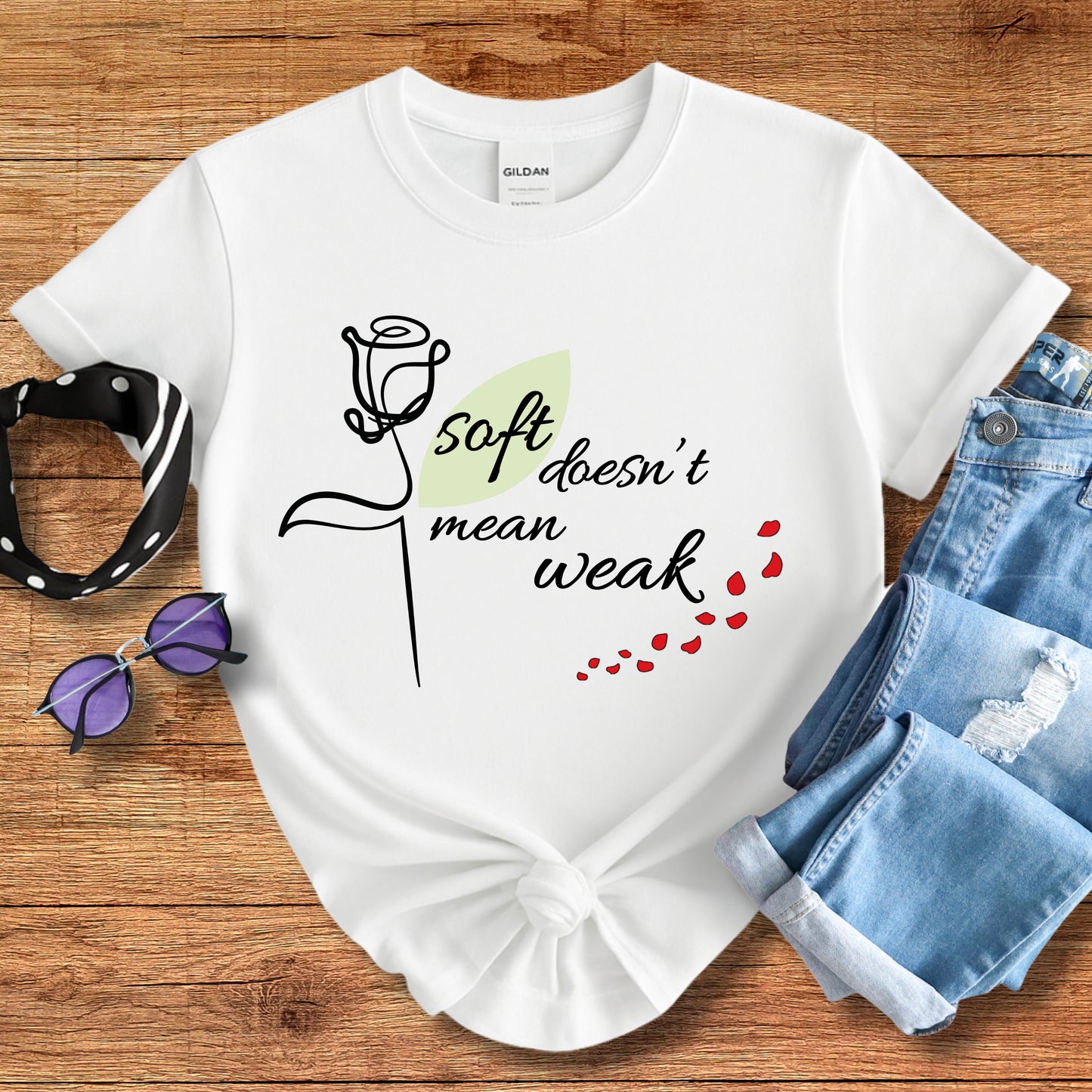 Soft, Not Weak Tee