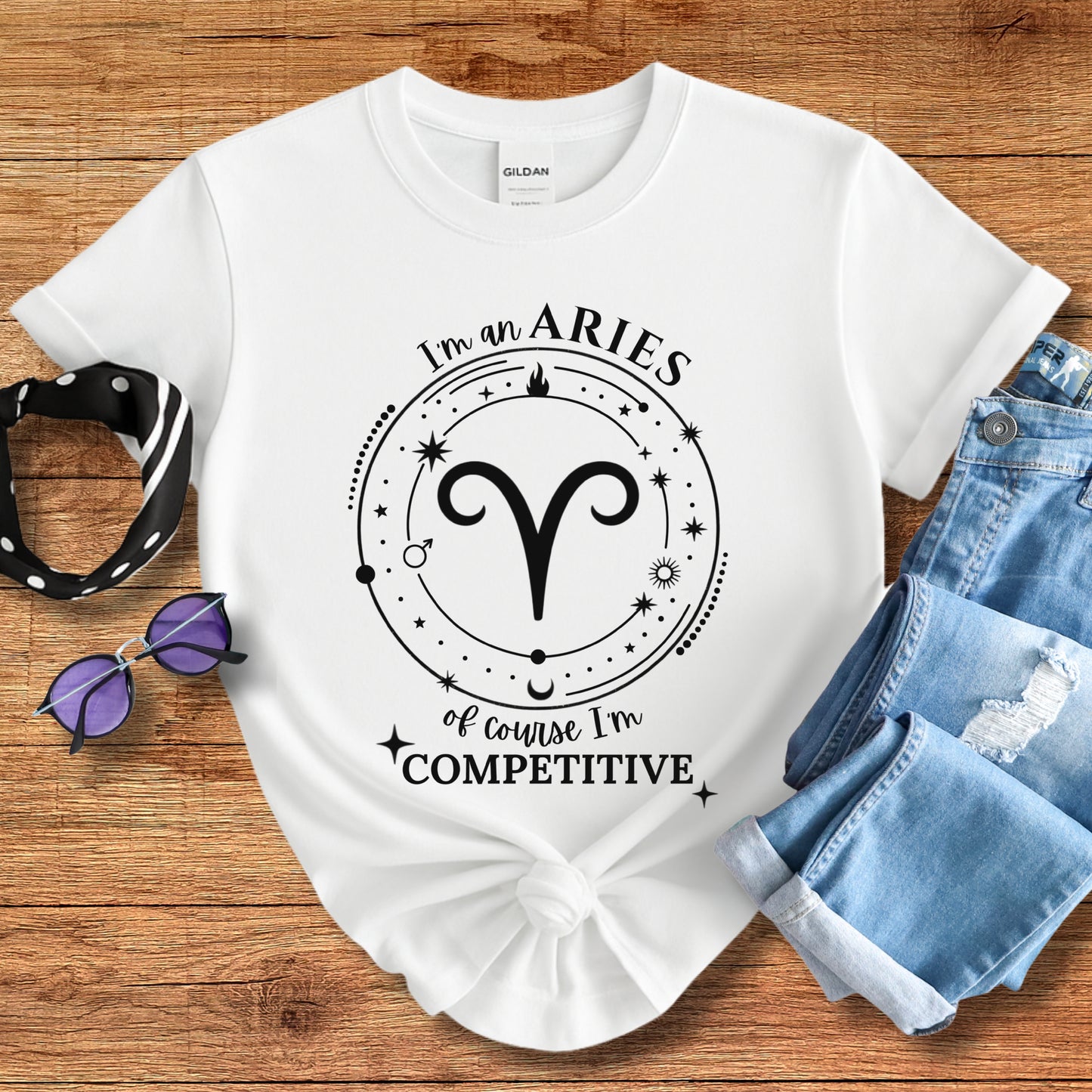 Competitive Aries Tee