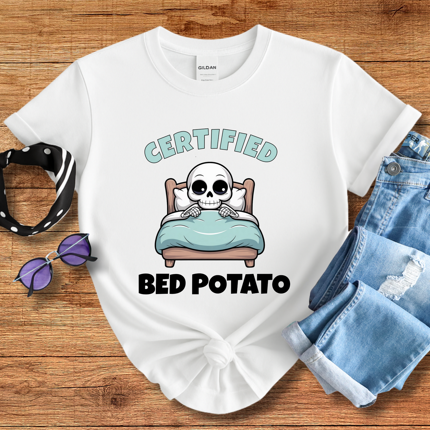 Bed Potato Tee