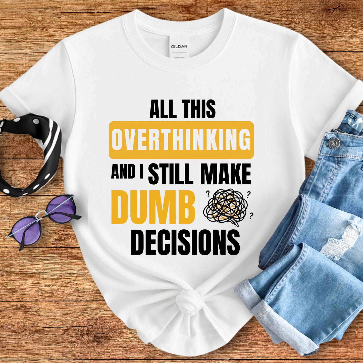 Overthinking Tee