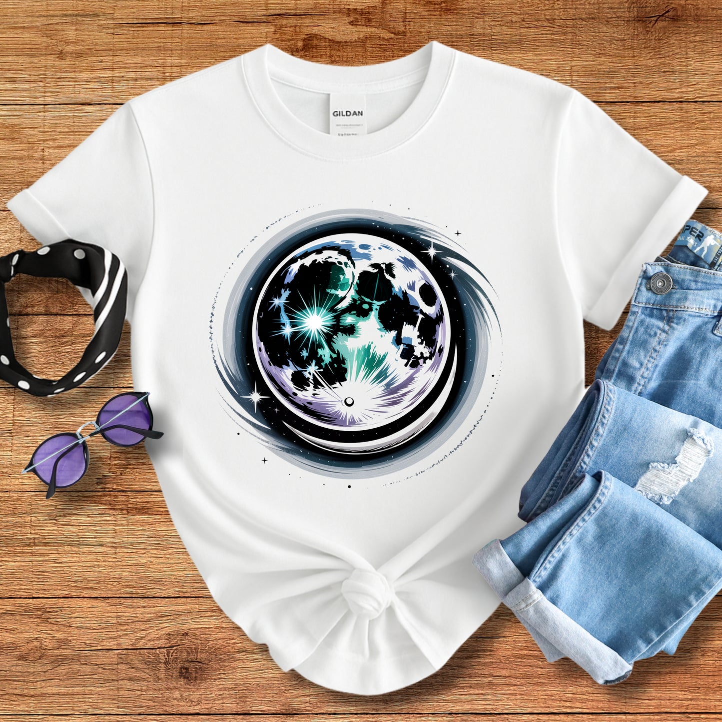 The Moon Tee