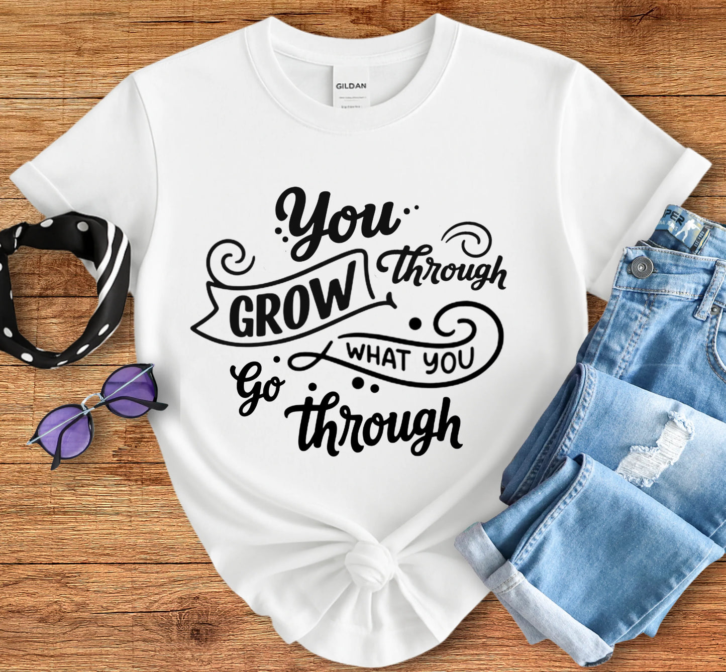 Grow Through Tee